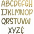 thumbnail image 2 of Girl Wooden Craft Letter Paintable, Small 4'' Alphabet Letter N, Pumpkin Pie, 2 of 3