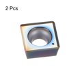 thumbnail image 3 of Unique Bargains Carbure Tournant Inserts SPMG090408 YH01 CNC Tour Indexable pour Support 2Packs, 3 of 5