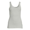 thumbnail image 5 of Time and Tru Women's Rib Tank Top, 5 of 5