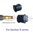 thumbnail image 4 of for Karcher Adapter 2.643-037.0 2643037 Extension Hose Replacement M22-14Mm Quick Release Adapte Garden Tools, 4 of 6