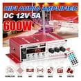 thumbnail image 1 of 600W 2CH Home Car Digital Amplifiers Hifi Stereo Audio Bass Power Amplifier FM USB SD LED Subwoofer Loud Speaker ,Bluetooth 5.0, 1 of 7