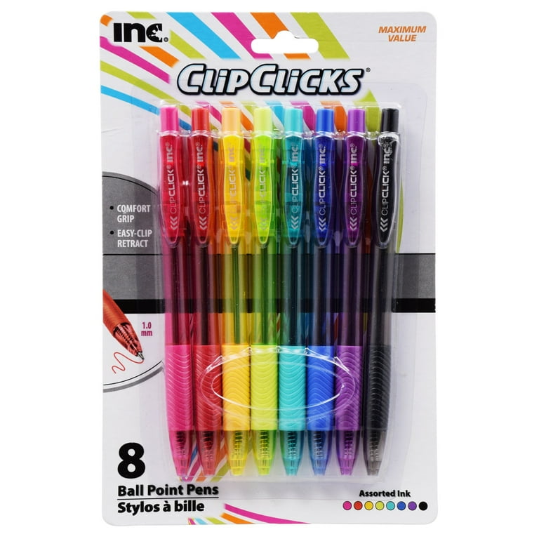 Stylish Trends Multicolor Ball Pen Set Pack of 10 SKU 22028