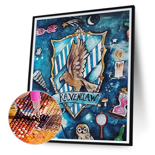 Cuadros Decorativos Harry Potter 5D DIY Diamond Painting Kits Full Round Drill Wall Decor (B5564) Wdftyju embutido en tela
