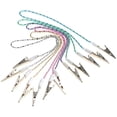 thumbnail image 1 of Dental Bib Clips Napkin Clips Chain 6pcs Dental Ball Chain Clips Flexible Napkin Holder (Random Color), 1 of 4