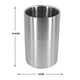 thumbnail image 5 of Bewildely Cubo enfriador de vino, enfriador de vino con aislamiento de doble pared, contenedor de enfriamiento de champán de acero inoxidable Barra de herramientas, 5 of 5
