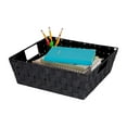 thumbnail image 5 of Simplify 25015-2PK-BLACK Étagère de Rangement Fourre-Tout&44; Noir - Pack de 2, 5 of 5