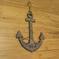 thumbnail image 5 of Zeckos Hand Stained Wood Anchor and Rope Wall Hanging 24 inch, 5 of 9
