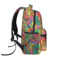 thumbnail image 3 of Disketp Colorful Dinosaur Mochila Estampada para Hombre y Mujer – Mochila Ligera Clásica con Múltiples Bolsillos para Universidad, Trabajo y Viajes-One Size, 3 of 5