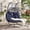Blue/Gray, variant on Omniberg Double Egg Swing Chair with Stand, Oversized 2-Person Outdoor Indoor Hanging Hammock Swing Chairs with Removable Fluffy Cushions, Porch Swing Loveseat for Balcony Indoor Yard, Beige/Beige