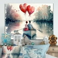 thumbnail image 2 of Designart Loving Couple Spending Time Outdoors III Canvas Wall Art, 2 of 5