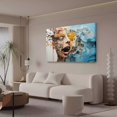 thumbnail image 3 of Abstract And Distorted Close-Up Of a Woman's Face Poster Decorative Painting Canvas Wall Art Living Room Posters Bedroom Painting,Frame-style,12x18inch(30x45cm), 3 of 8