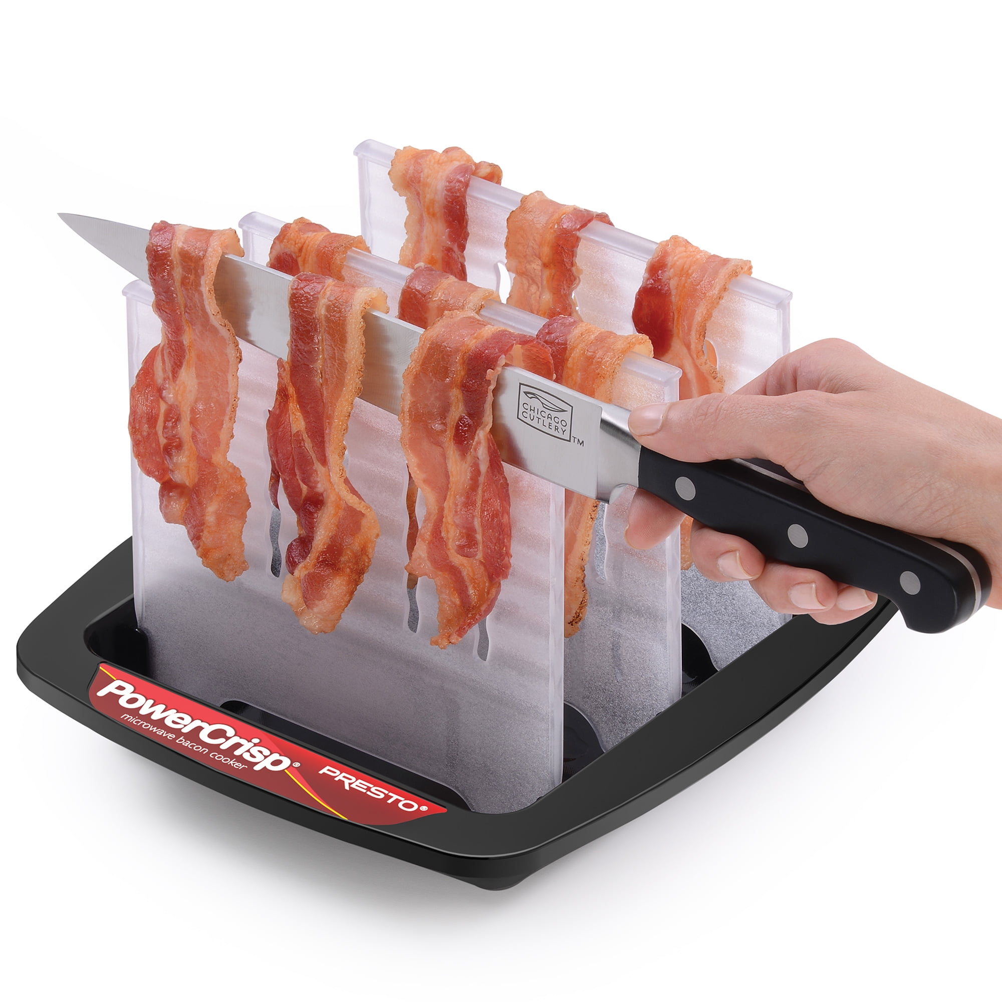 1pc Microwave Bacons Cooker, Tray Rack Bacons Cooking Tool For Crisp  Breakfast Meal, Portable Original Bacon Microwave Bacon Tray, Gadgets Kit  Accesso