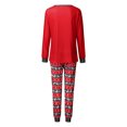 thumbnail image 3 of Meihuid Matching Christmas Family Pajamas Sets, Matching Pajamas for Xmas, Santa Elf Reindeer Print Loungewear, 3 of 4