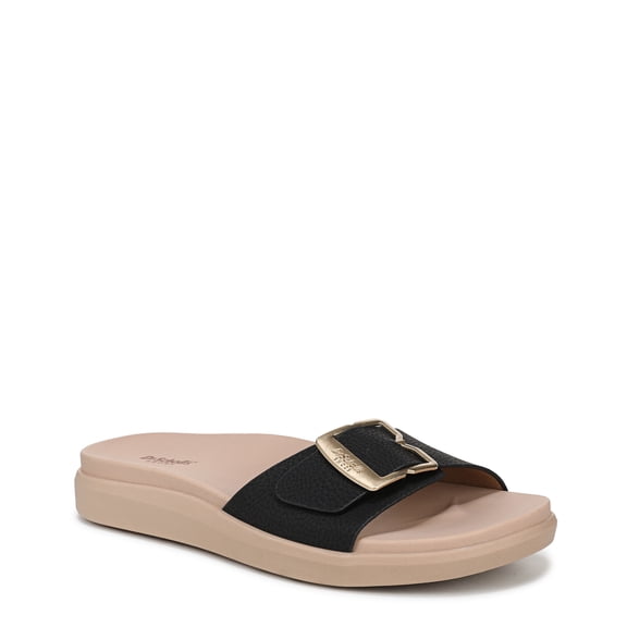 Dr. Scholl's All Right Women's Sandals Black Tumbled Size 8 M