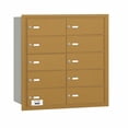 thumbnail image 2 of Salsbury Industries 10 Door Rear Load 4B Horizontal Mail Center, 2 of 4