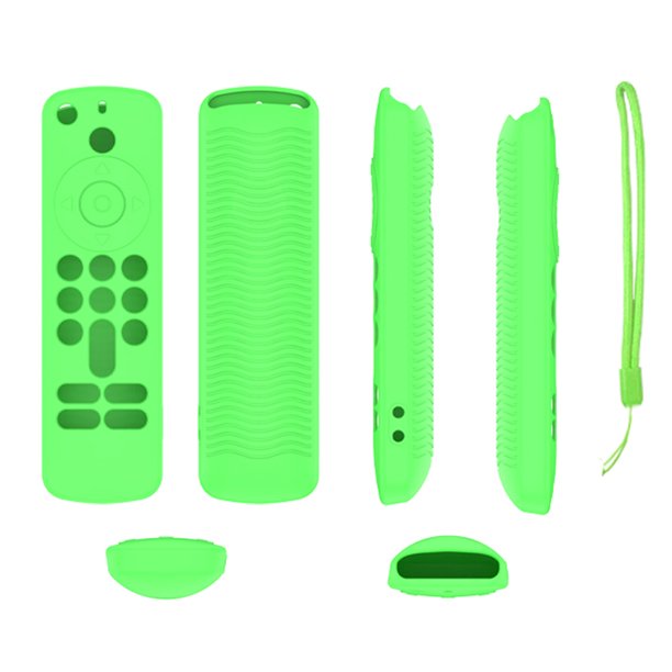 Estuche Protección Remota Case Silicona para Fire TV Stick HD (luminoso) Verde