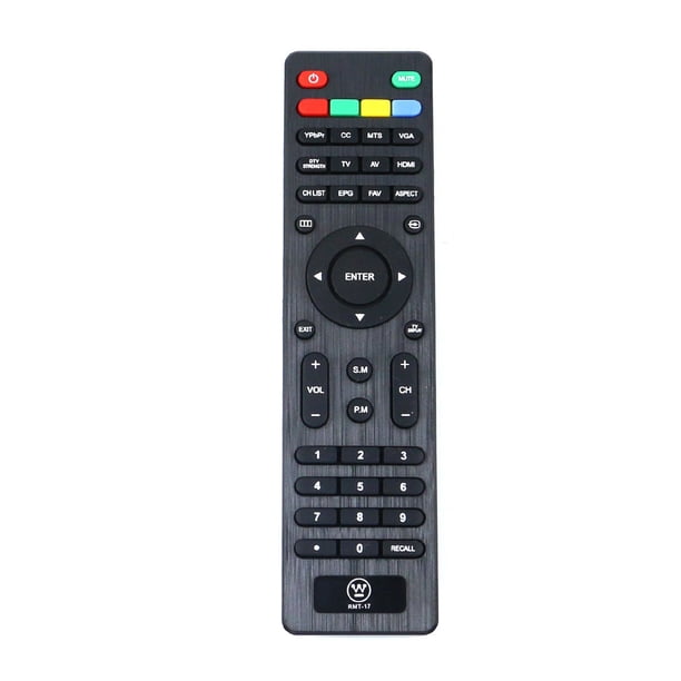 New Westinghouse Tv Remote Control Rmt 17 Fit For Ld 2480 Ld 3280 Vr 2218 Vr 3215 Vr 2418 Walmart Com Walmart Com