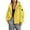 Yellow, variant on Oversized Rain Jackets for Women Zip Up Waterproof Loose And Hooded Windproof Outdoor Mountaineering Water- Full-zip Parka Casual Jacket
