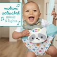 thumbnail image 3 of Infantino 2-in-1 Music & Lights Doorway Jumper, Raccoon Motion-Activated Toy, Unisex 4M+, Multicolor, 3 of 10
