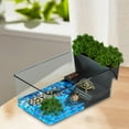 thumbnail image 6 of hengtong Small Turtle Tank Enclosure Reptile Habitat for Small Reptiles Crabs Turtles Black, 6 of 9