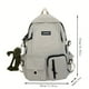 thumbnail image 3 of Mochila De Viaje Para Estudiantes De Escuela Secundaria Ajustable De Nailon De Viaje Diario De Gran Capacidad Con Colgante De Rana Para Niños Y Niñas, 3 of 3