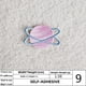 thumbnail image 1 of Pegatina de tela con bonito dibujo de astronauta espacial, planeta, pegatina de tela bordada, parche para ropa, bolsa de conejo, autoadhesivo, 1 of 6
