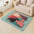 thumbnail image 1 of Geometric Rugs 3x4 Door Mat for Entryway, Modern Area Rugs for Living Room Bedroom, Abstract Indoor Carpets, Machine Washable, Soft & Non-Slip Low Pile Throw Rugs for Entrance I149Z&, 1 of 7