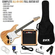 LyxPro 39 Inch Electric Guitar Beginner Kit with 20W Amp & Accessories