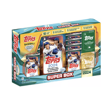 Collectible 2024 Topps Update Series Baseball Trading Cards Super Box