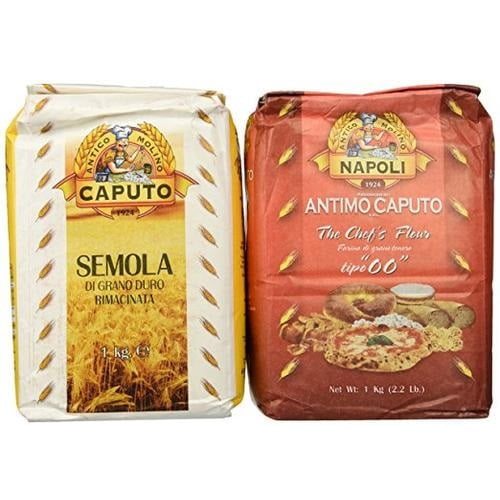 Caputo Flour - Chef and Semola Flour - 2 pack - 1 Kg ...