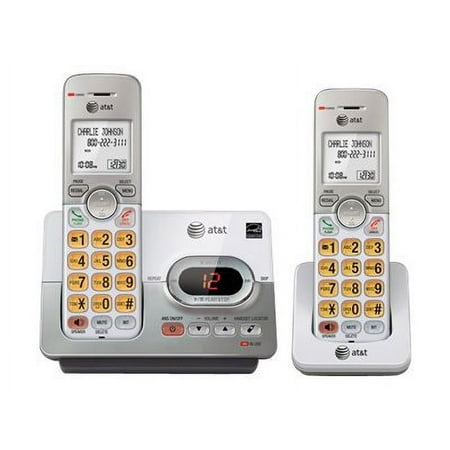 AT&T EL52203 DECT 6.0 2-Handset Answering System With Caller ID & Call Waiting