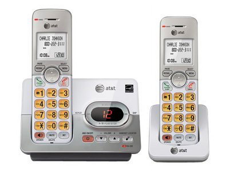 AT&T EL52203 DECT 6.0 2-Handset Answering System With Caller ID & Call Waiting - image 3 of 3