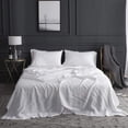 thumbnail image 5 of Simple&Opulence 100% French Linen Pillowcase Queen Size-Set of 2- Washed Solid Color Pillow Cases Embroidered -Soft and Durable (White, 20''x30''), 5 of 5
