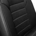 thumbnail image 3 of FH Group Premium Universal Fit Car Seat Cushions Set For Car Truck SUV Van Black - Front Set, 3 of 5