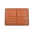 thumbnail image 2 of SPRING PARK 2Pcs Baking Tool House Chocolate Mold/3D Gingerbread House Cookie Mold DIY Max Biscuit baking tool, 2 of 6