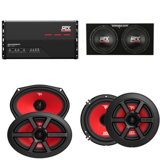 Kicker ZX1500.1 Car Stereo Zx Series Class D Mono 1500W Subwoofer