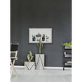 thumbnail image 6 of Parvez Taj Multi Colored Planters Framed Painting Print, 6 of 6