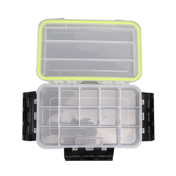 Transparent Storage Box, Multifunctional Plastic Environmentally Friendly  Lightweight Space Saving Removable Divider Box For Storing Fishing Tackle 