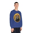 thumbnail image 4 of Royal Raccoon Graphic Sweatshirt, Vintage Aesthetic, 4 of 4