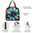 thumbnail image 4 of Easygdp Colorful Blooming Flowers Bolsa Térmica Premium - Tela Oxford Impermeable, Gran Capacidad, Bolsillo Frontal, Unisex para Trabajo, Escuela, Actividades al Aire Libre y Picnics, 4 of 8