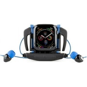 H2O Audio Interval Surge S+ Swimming Earbuds for Appel Watch - Waterproof IPX8  Bluetooth Headphones for Underwater Sports - Bass-Amplified - 6-Hour Playtime  Black