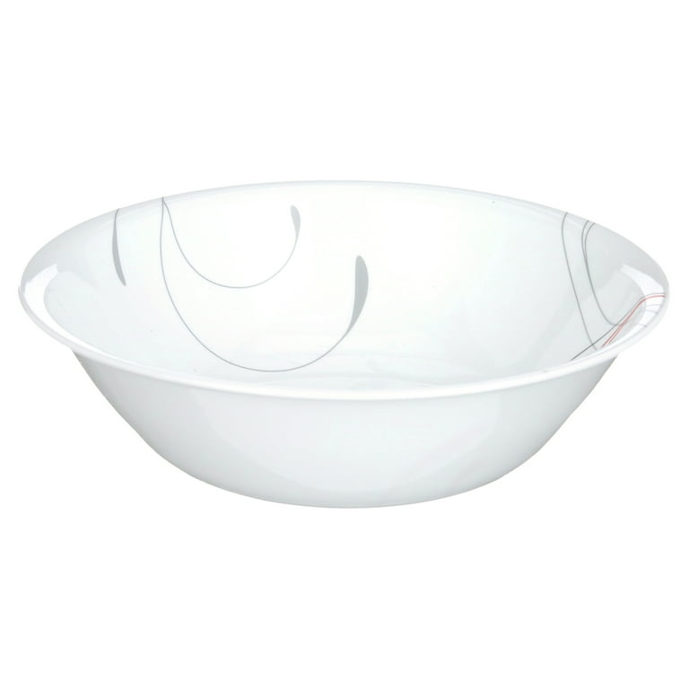 Corelle Splendor 2 quart Large Serving Bowl Red and White