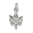 thumbnail image 1 of Sterling Silver Maple Leaf Charm QC1015 (17mm x 11mm), 1 of 3