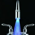 thumbnail image 4 of TIELUTT Water Faucet Temperature Sensor 3 Color LED Fancy Gradient Thermal Color Changing Faucet Faucet Poster Kitchen Faucet Head High Pressure down Faucet Head Faucet Outdoor Gooseneck Faucet, 4 of 8