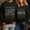 Black, variant on Couple Matching Sweatshirts With Letter Print For Men Casual Pullover Hoodie For Couples Fall Sweaters Women Designer Sweats Women Drawstring Zip up Jacket Ladies Zippe Sweaters Distressed Sweatshirt