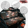 thumbnail image 5 of Uorisanigo UTV Seat Cover, Easy to Install Seat Cover Fit for Kawasaki Mule 4010 4x4 2009-2025, All Season Weather Proof American Flag Hunting Forest Deer Mule Padded Protector Cushion, 5 of 6