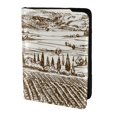thumbnail image 2 of Pofeuu Vineyard Landscape 1 Print Travel Document Organizer Passport Holder Men Women for Family (6.5 in x 4.5 in),Wallet Holder Credit Card Clutch Bag Case, 2 of 5