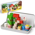 thumbnail image 1 of Azulejos magnéticos Hunloot Farm Animals, 35 unidades, para niños de 3 a 8 años, 1 of 9