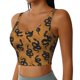 thumbnail image 2 of Fotbe Snake Sujetador Deportivo Largo sin Aros para Mujer con Almohadillas y Soporte Medio, Transpirable y Absorbente, Camiseta Tipo Chaleco o Tank Top-Medium, 2 of 8