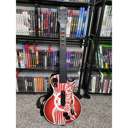 Wireless Gibson Les Paul Aerosmith Guitar | Guitar Hero | Microsoft Xbox 360